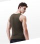 Men's Cotton Sports Vest Workout Sleeveless Bottoming Shirt